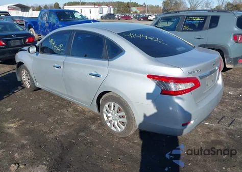 2013 Nissan Sentra Sv из США, поврежденный, VIN 1N4AB7AP5DN907716